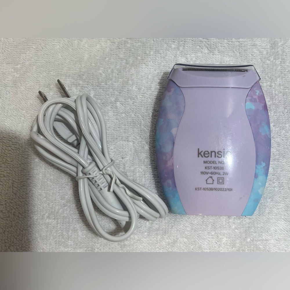 Kensie Purple and Blue Electric Wet/Dry Shaver